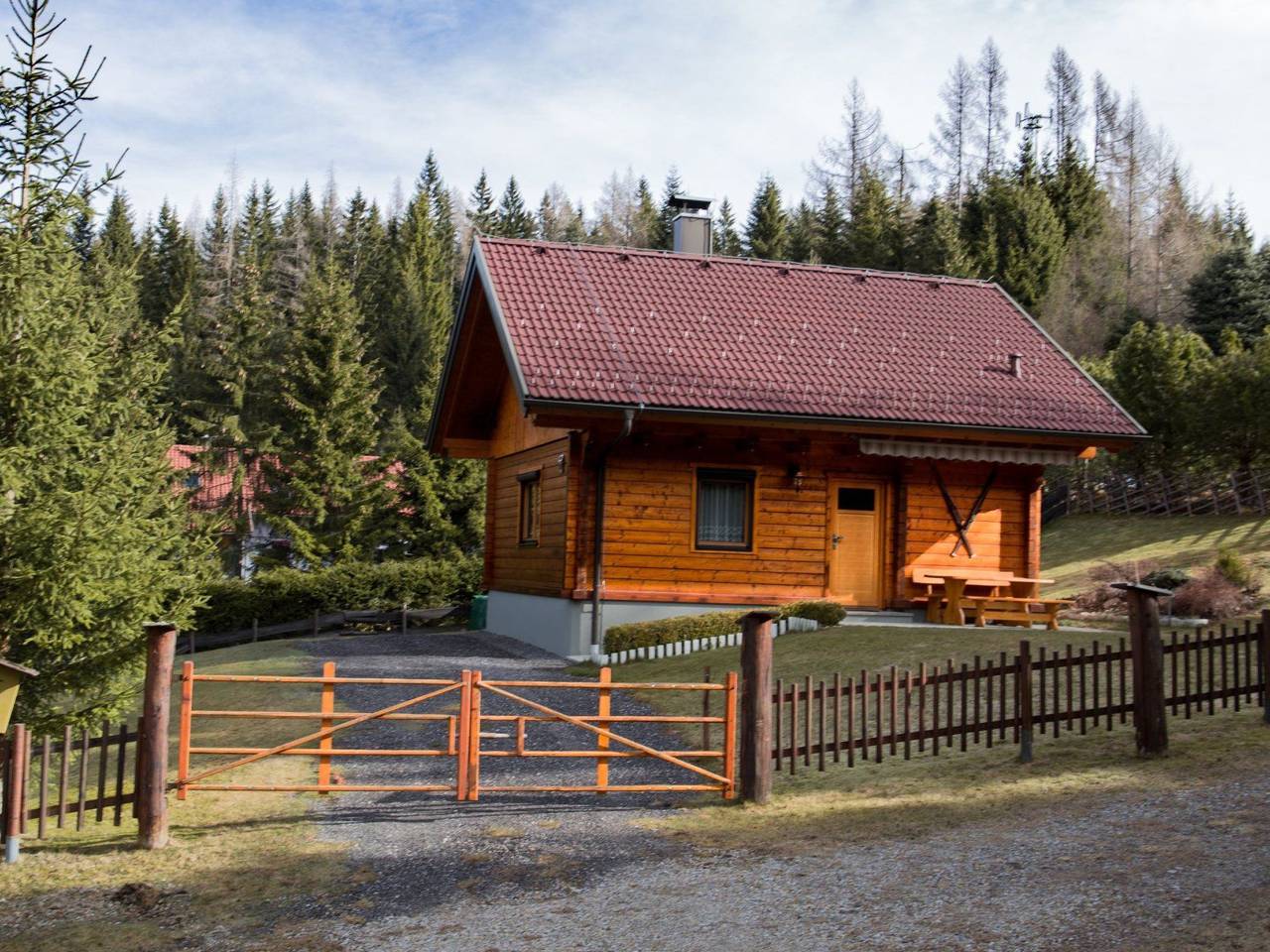 Holzhaus Klippitzblickhütte in Bad Sankt Leonhard im Lavanttal, Lavanttaler Alpen