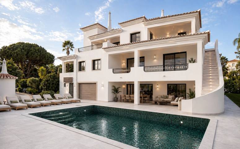 Villa with pool for 20 people, with garden and pool in Vilamoura