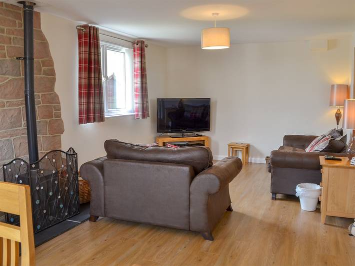 Log cabin for 5 people, with garden in Seahouses