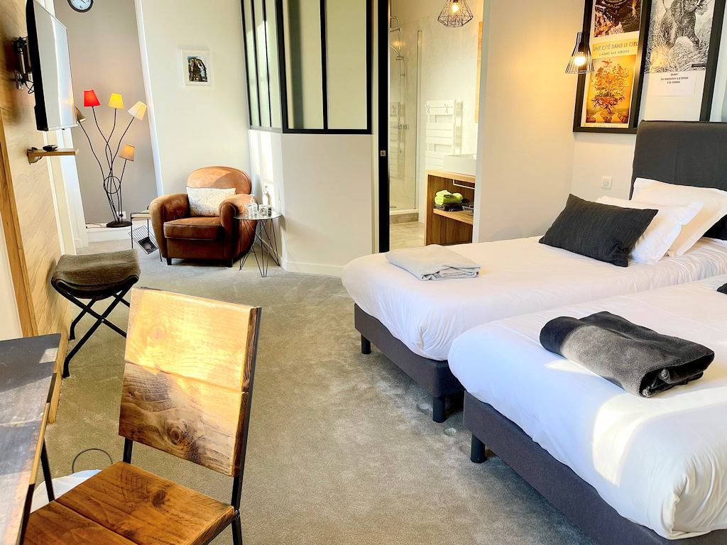 Le Domaine du Plessis Grimaud - entre Nantes et Pornic - Chambre La Nantaise in Saint-Viaud, Vallée de la Loire