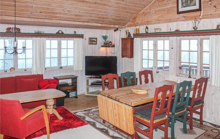Ferienhaus für 9 Personen mit Terrasse in Hjartdal