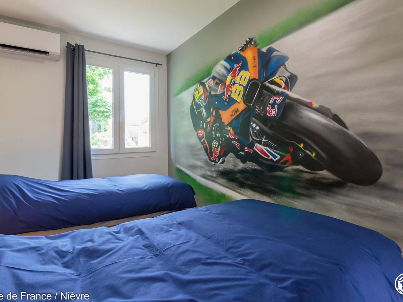Maison proche circuit Magny-Cours avec garage moto et console in Magny-Cours, Nièvre