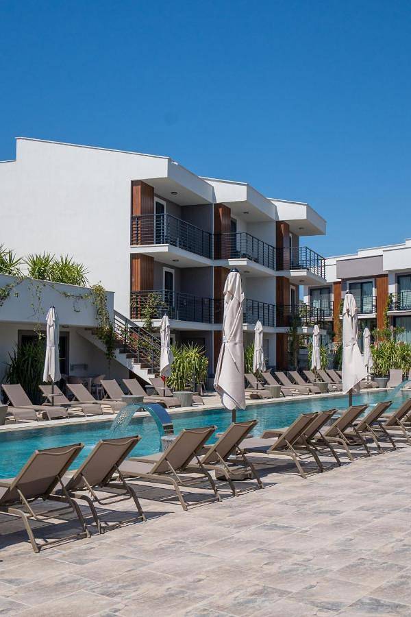 Hôtel pour 5 personnes, avec sauna ainsi que terrasse et piscine