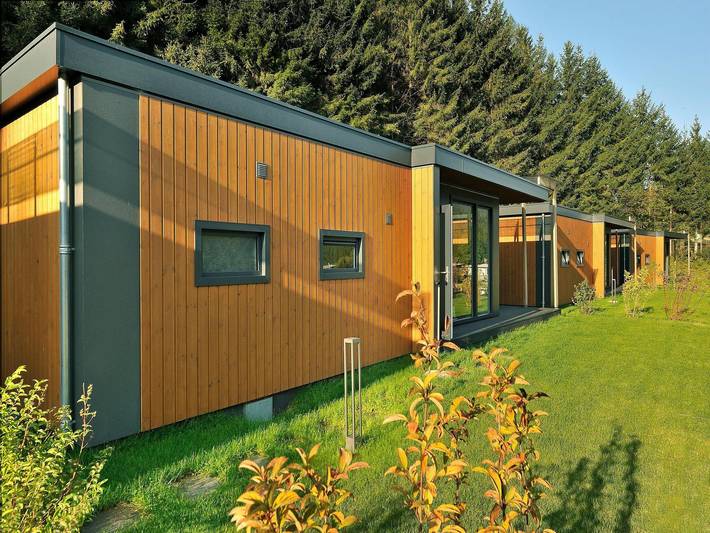Casa rodante para 2 personas, con Balcón y Terraza además de Jardín y Sauna en Tirol