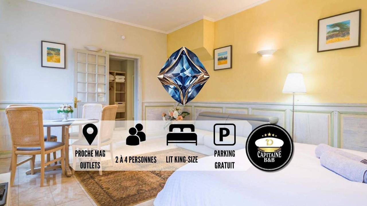 Appartement entier, Le Saphir - Confort - Proche Mag Outlet Troyes - Parking gratuit in Pont-Sainte-Marie, Aube