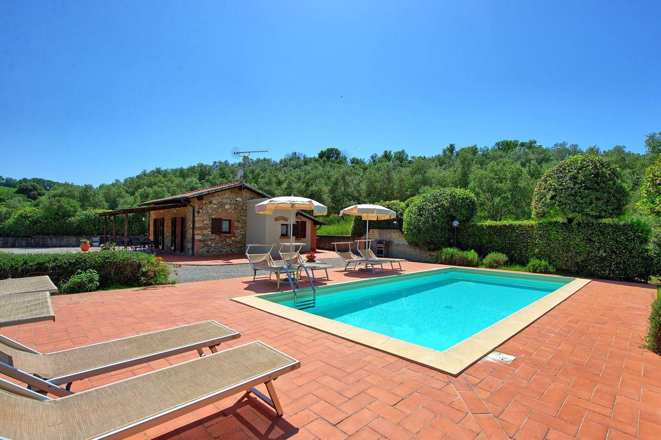 Villa für 6 Personen mit Pool in Bibbona, Etruskische Küste