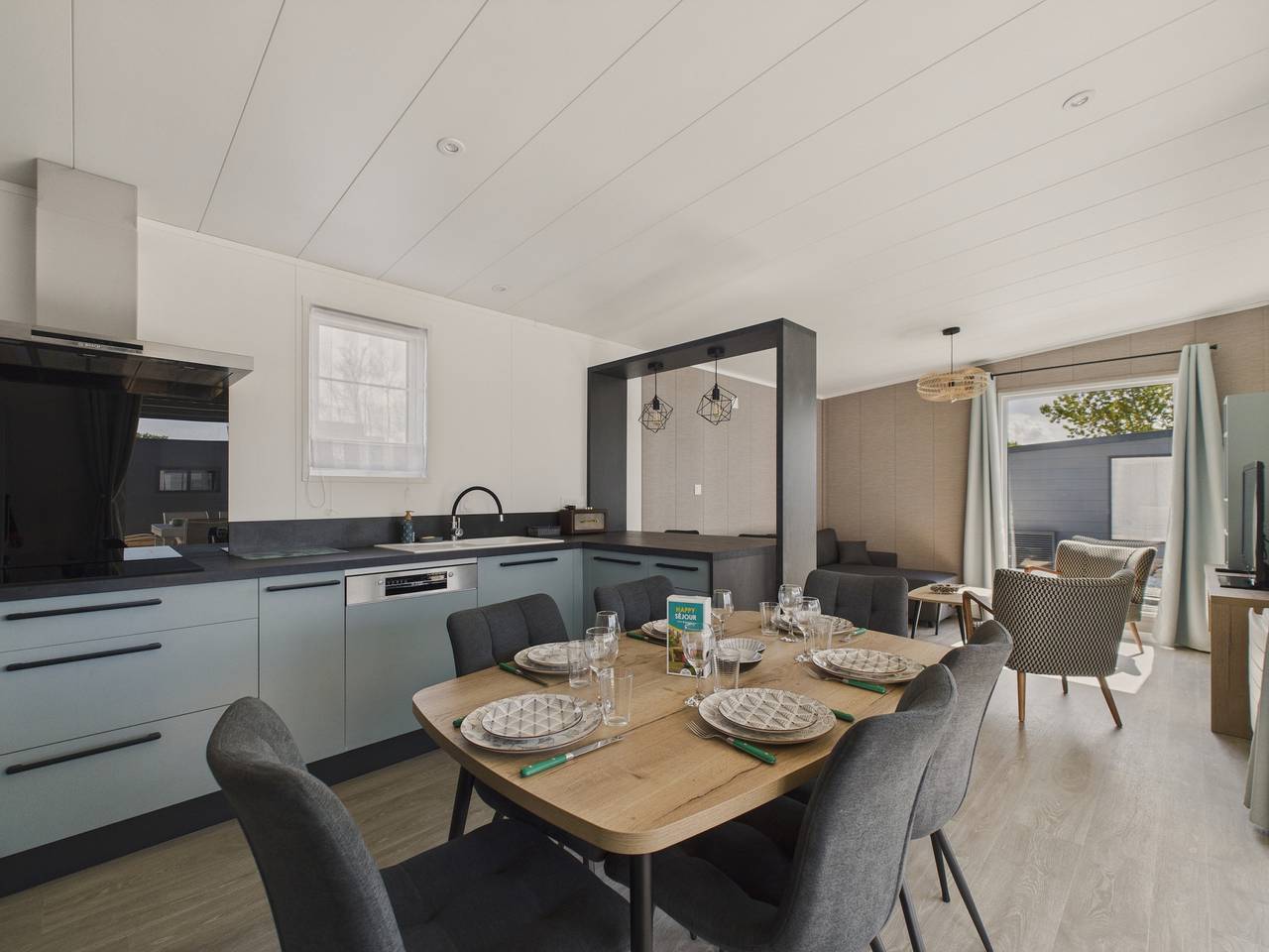 Chalet neuf pour 6 avec piscine chauffée à l'année in Saint-Gilles-Croix-de-Vie, Valle del Loira