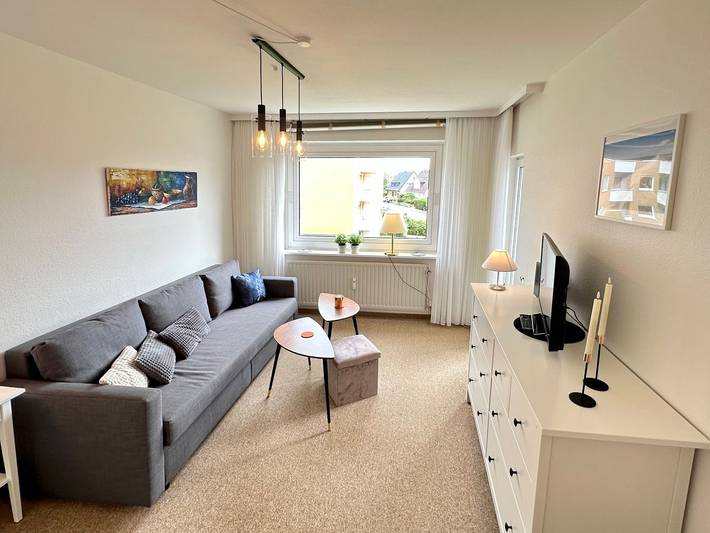 Ganze Wohnung, Gemütliche Unterkunft mit Balkon und Gartenblick nahe Strand in Westerland in Westerland, Sylt (Gemeinde)