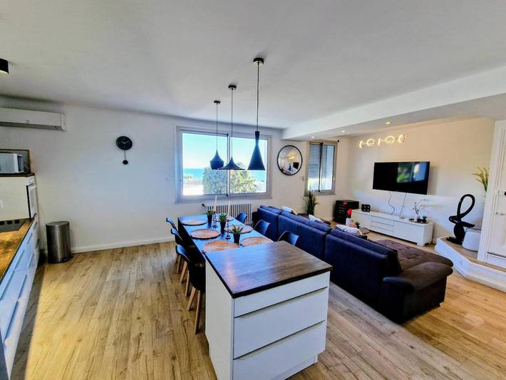 Location de vacances pour 6 personnes, avec jardin et vue dans Plage de la Crique de l'Anau - 4