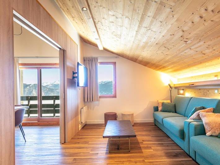 Location de vacances pour 10 personnes, avec balcon et sauna à La Léchère - 3