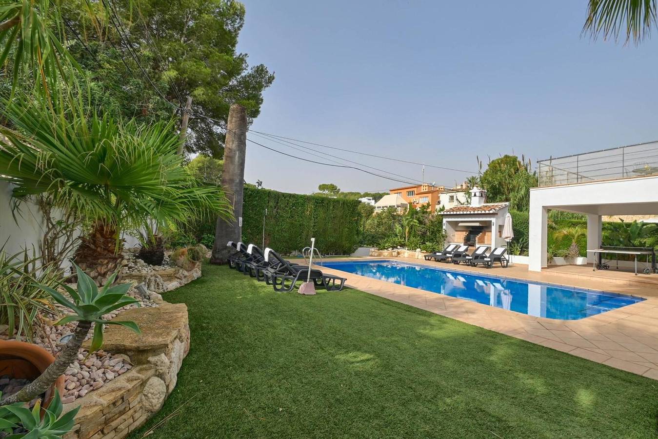 Villa 'Angels' met uitzicht op de bergen, Wi-Fi en airconditioning in El Baladrar - Punta Estrella, Teulada (Spanje)