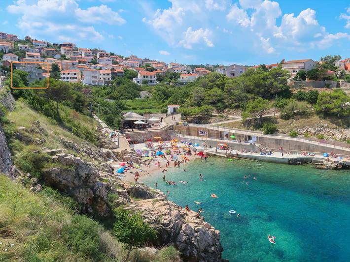 Ferienwohnung für 4 Personen, mit Garten und Balkon in Kvarner Bucht - 2