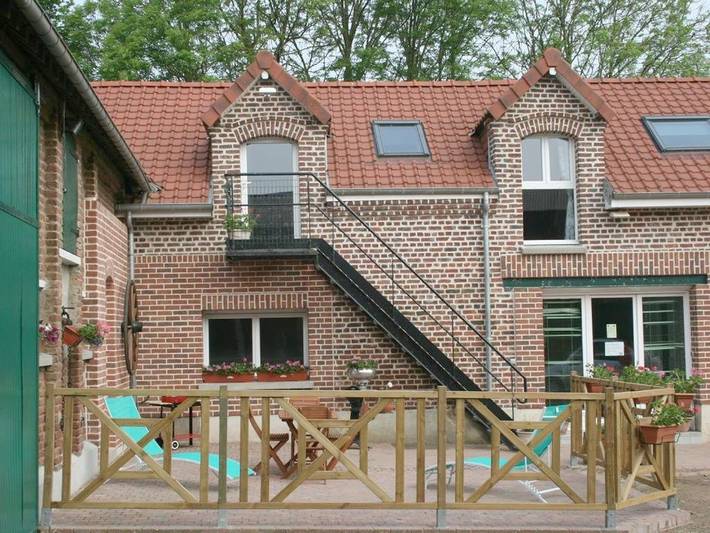 Maison de vacances pour 4 personnes, avec terrasse