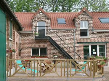 Gîte pour 4 personnes, avec terrasse à Monchy-au-Bois