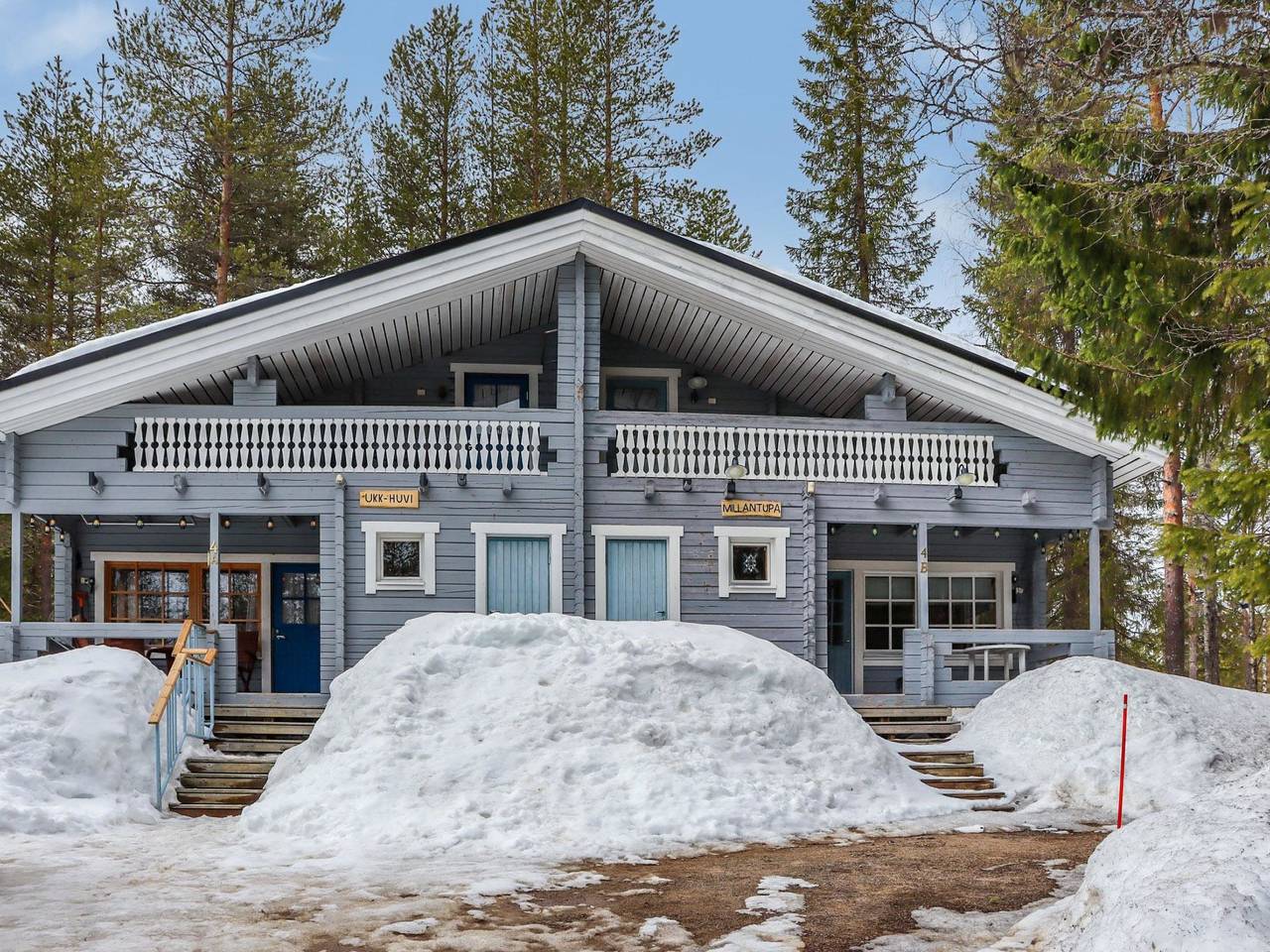 Millantupa paritalo in Ukkohalla, Kainuu