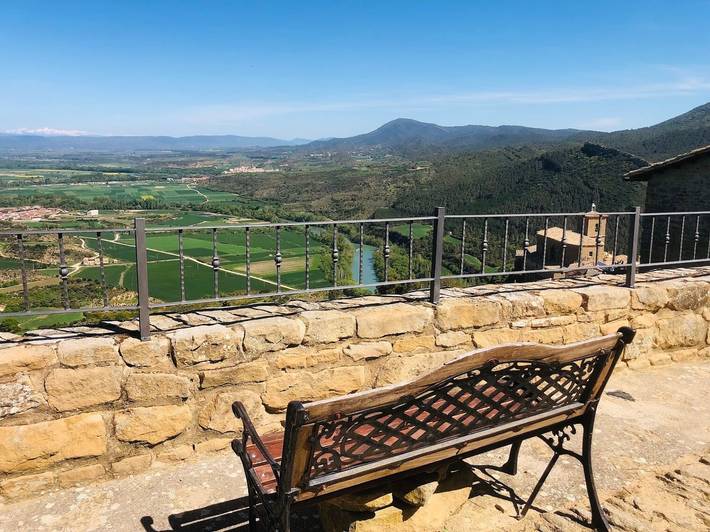 Finca 'Zulotxo' mit Bergblick, privater Terrasse und Wi-Fi in Gallipienzo, Navarra Provinz