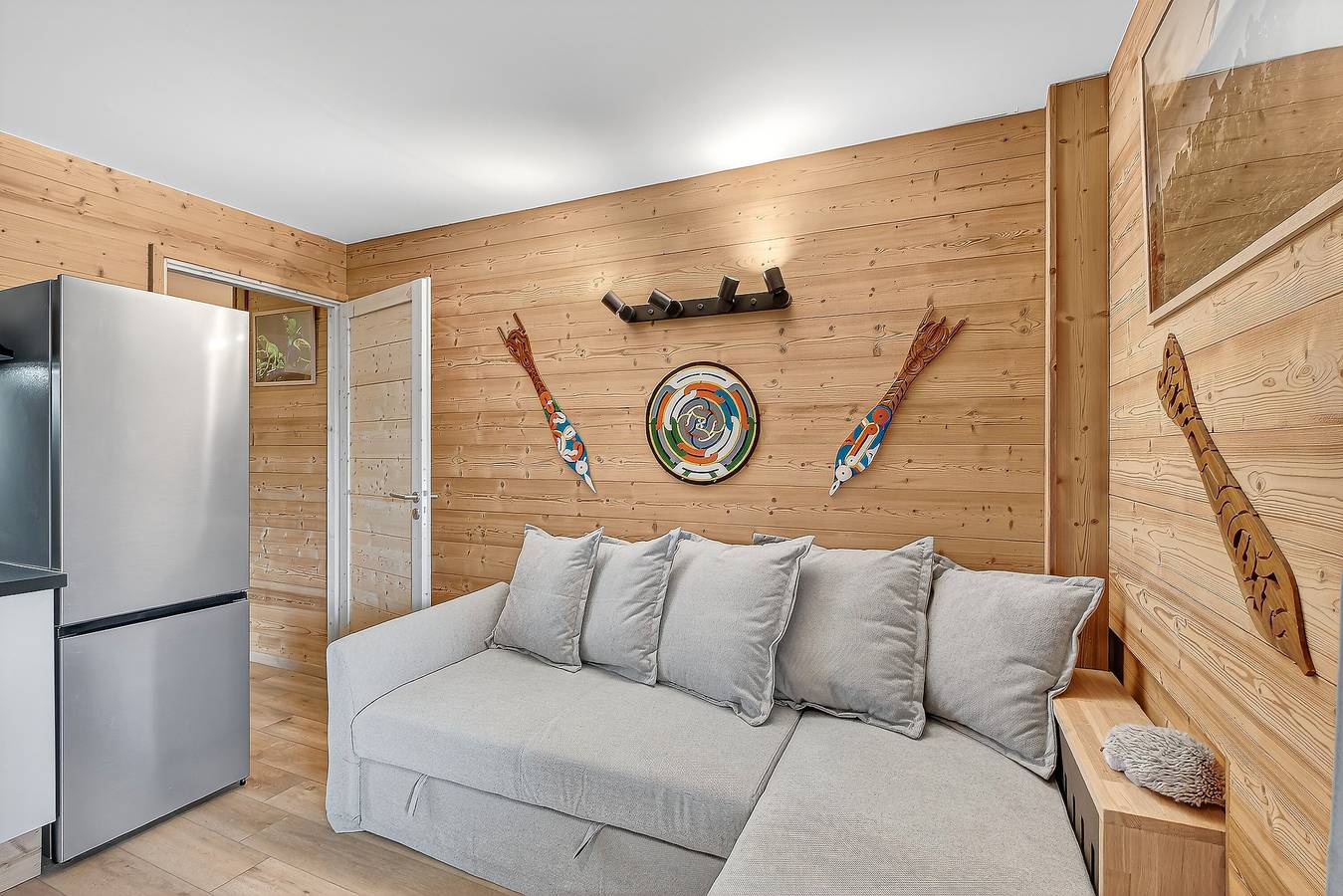 Ganzes Studio, Studio „Mbs Pra Loup“ mit Bergblick, Balkon und Wlan in Pra-Loup, Uvernet-Fours