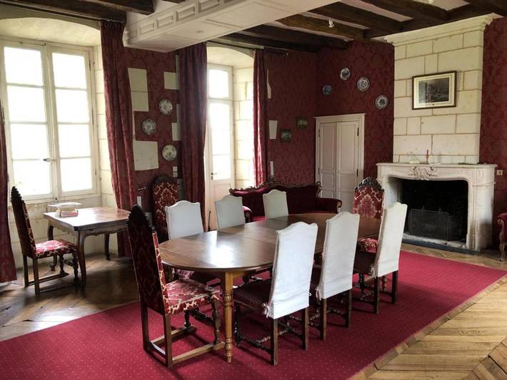 Location de vacances pour 15 personnes, avec jardin ainsi que terrasse et piscine à Ligré - 3