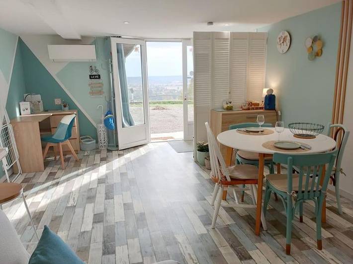 Gîte pour 4 personnes, avec jardin ainsi que vue et piscine à Saint-Jean-de-Thurac - 4