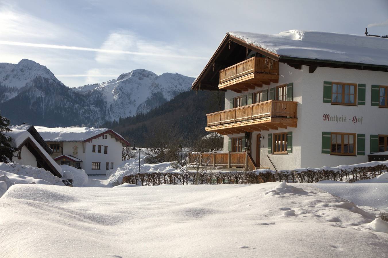 Matheishof - Chiemgau Karte - Ferienwohnung Guat'kammer in Inzell, Bayerische Alpen