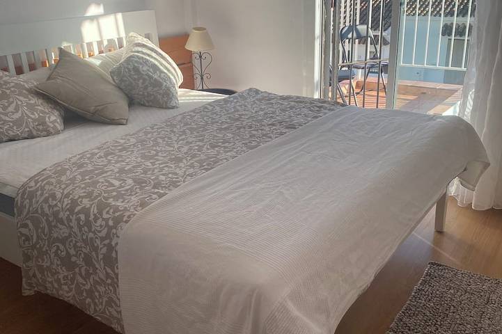 Beachfront vacation home with a view of Gibraltar in Algeciras, Parque Natural del Estrecho