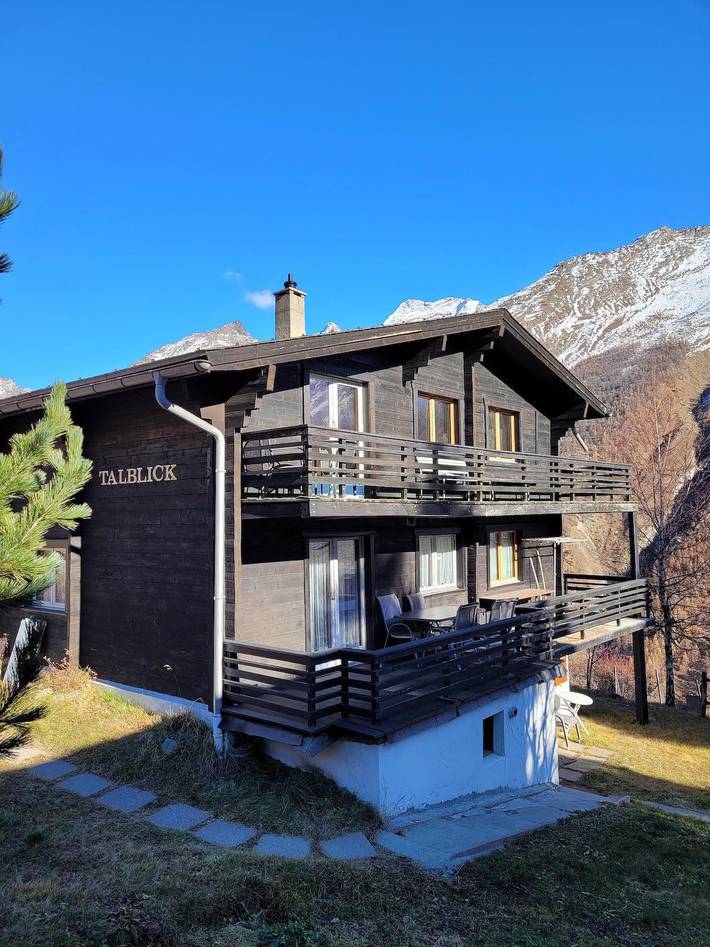 Hütte für 5 Personen, mit Balkon in Saas-Fee