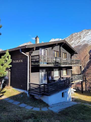 Hütte für 5 Personen, mit Balkon in Saas-Fee