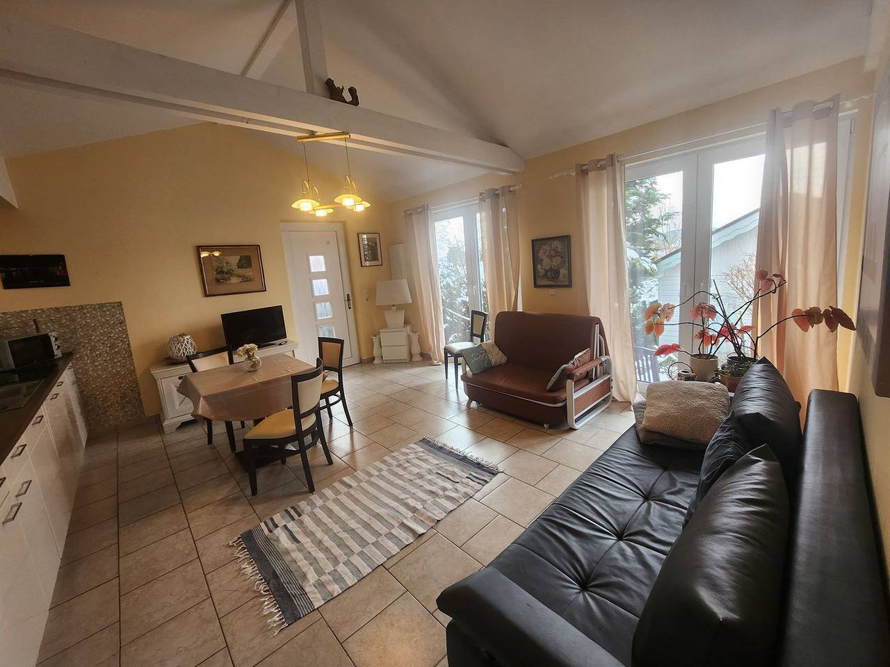 Apartamento entero, Gemütliches 45m² Ferienhaus für 4 Personen & Hund – inkl. Sauna und Fitnessstudio in Bad Doberan (Ciudad), Bad Doberan