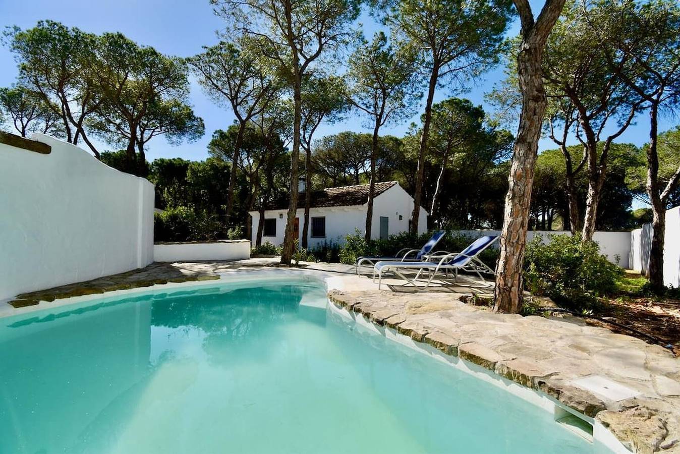 Casa Espartosa 1 in Chiclana mit privatem Pool, Terrasse und Wlan in Chiclana de la Frontera, Costa de la Luz