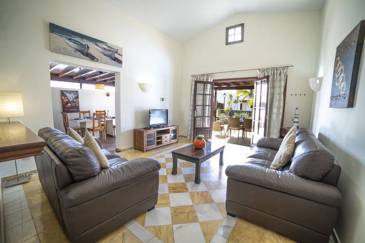 Ferienhaus für 6 Personen, mit Balkon und Terrasse sowie Garten in Playa Blanca - 4