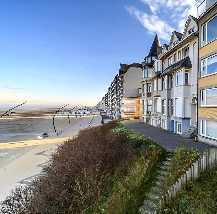 Vakantiewoning voor 6 personen, met uitzicht en terras in De Panne