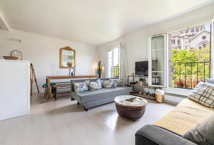 Gîte pour 6 personnes, avec jardin et vue, animaux acceptés dans Basilique du Sacre Coeur - 2