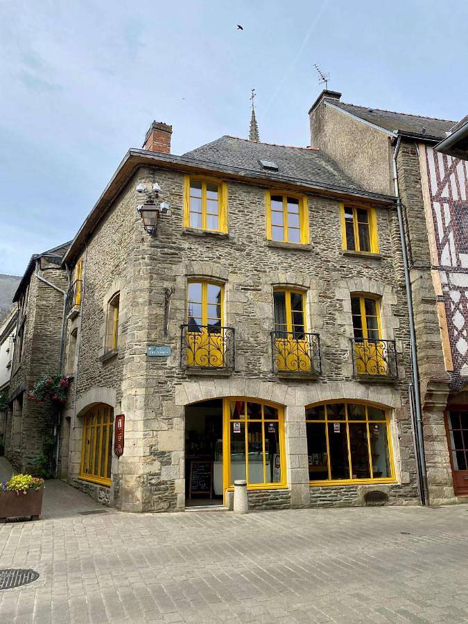 La maison d'en haut in Josselin, Région de Pontivy