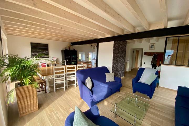 Maison de vacances pour 10 personnes, avec Balcon et Terrasse ainsi que Jardin et Sauna dans les Vosges
