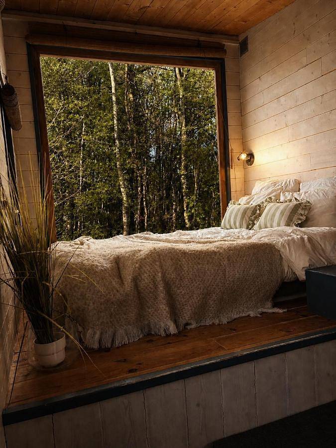 Chalet pour 2 personnes, avec jardin et vue, animaux acceptés