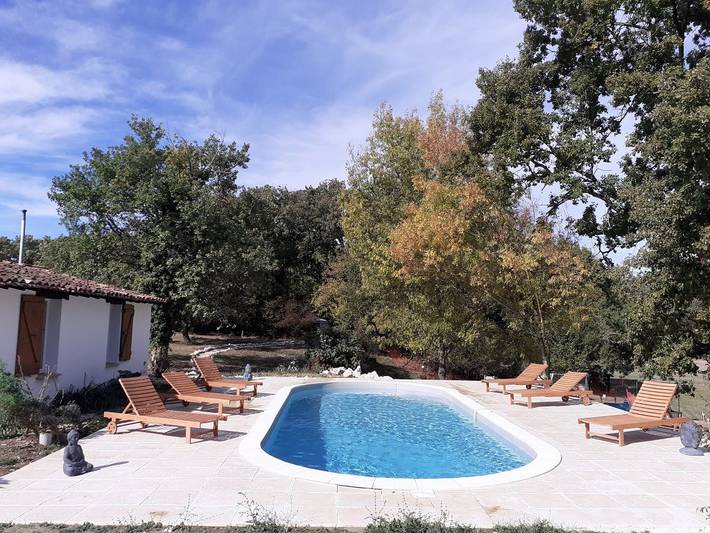 Gîte pour 6 personnes, avec piscine ainsi que jardin et terrasse dans le Tarn-et-Garonne - 3
