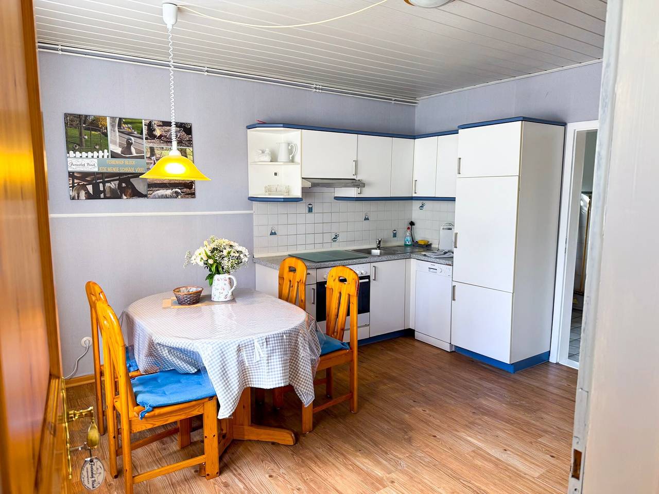 Ganze Wohnung, Ferienwohnung 'Block' mit privater Terrasse, Gemeinschaftsgarten und Wi-Fi in Brodersby, Rendsburg-Eckernförde