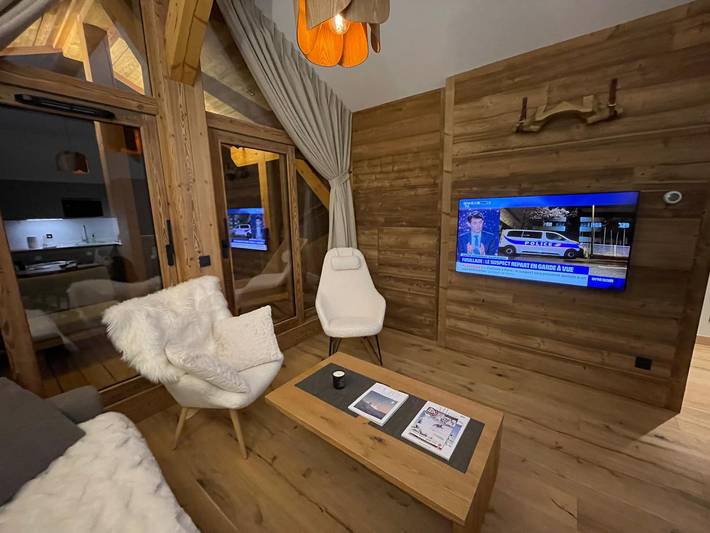 Appartement entier, Cozy Apt  Ski-in Ski-out & Mountain View in Courchevel 1650 (Moriond), Saint-Bon-Tarentaise