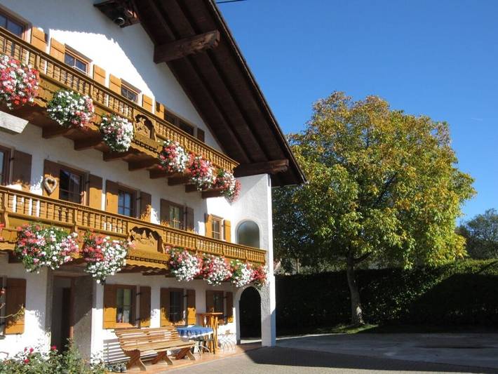 Ferienhaus für 4 Personen, mit Balkon und Terrasse sowie Garten und Ausblick in Piding - 2