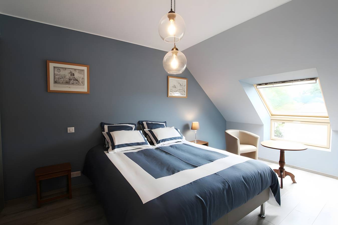 Chambre d’hôtes « Mont Saint-Michel » avec terrasse et jardin communs, Wi-Fi in Muneville-sur-Mer, Région de Coutances
