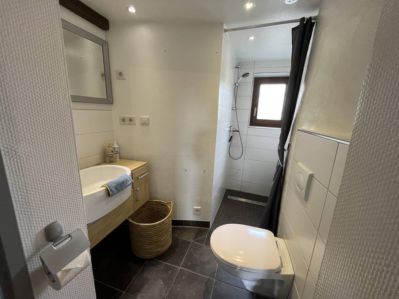 Appartement "Bauernstube" douche/Wc, 1 slaapkamer, foto 12