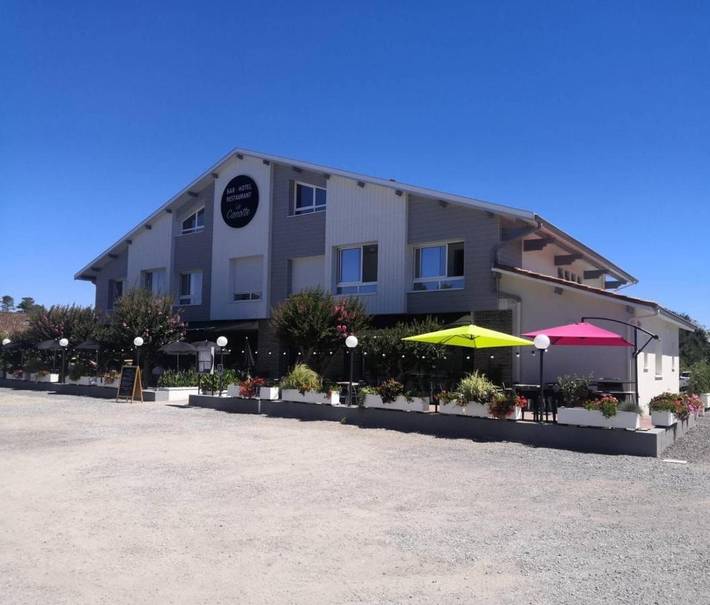 Hôtel pour 3 personnes, avec terrasse et jardin, animaux acceptés