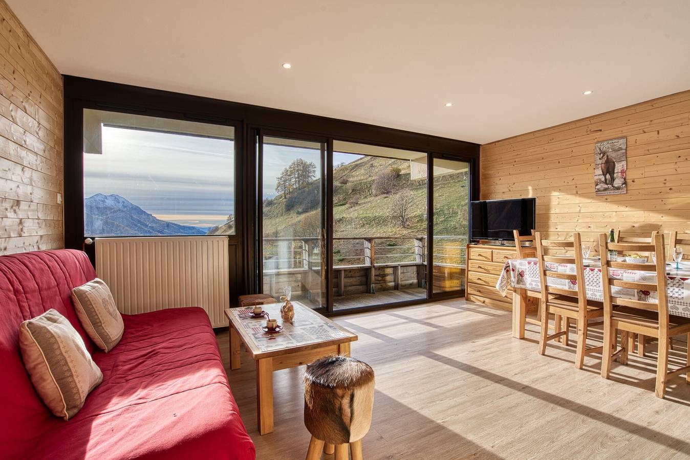 Gemütliches Apartment nahe der Pisten für 4 Personen in Orcières, Nationalpark Écrins
