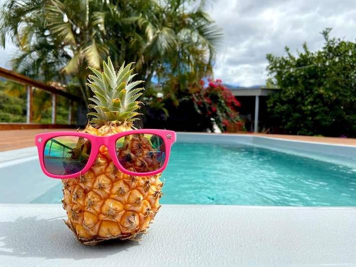 Maison de vacances pour 2 personnes, avec jacuzzi ainsi que piscine et jardin