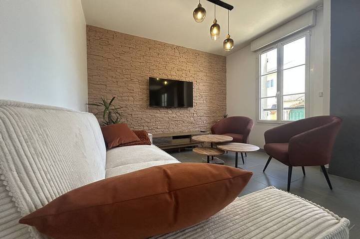Gîte pour 6 personnes, avec jardin et terrasse