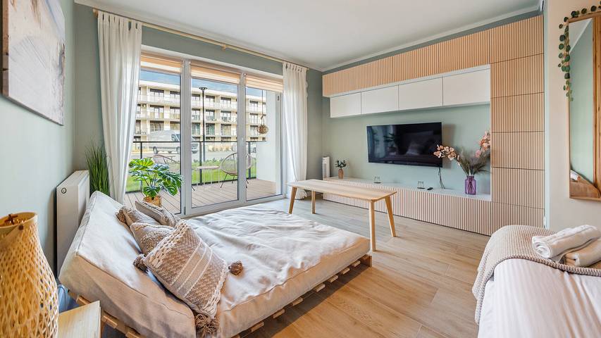Ganze Ferienwohnung, Sun&Snow Sagaris - Apartment in Dziwnów, Baltic Sea Pomerania