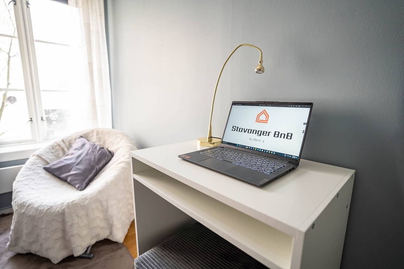 Ganze Wohnung, Brandneues 2-Zimmer-Appartement im Herzen von Stavanger, 0 Min. in die Innenstadt in Storhaug, Stavanger