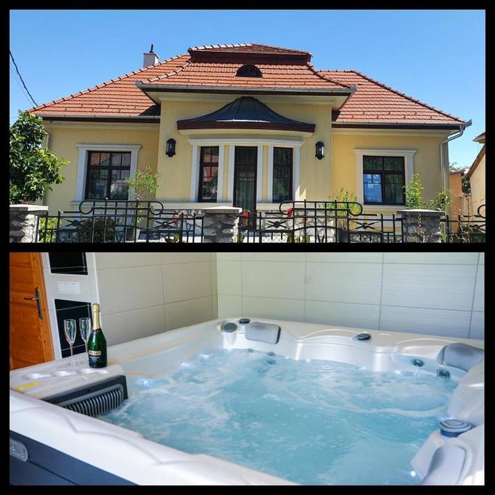 Dom wakacyjny dla 6 osób, z jacuzzi i basen oraz ogród i sauna w Miszkolc