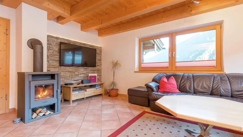 Ferienhaus für 12 Personen, mit Garten und Sauna, mit Haustier in Krimml