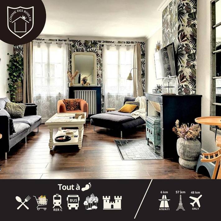 Location de vacances pour 4 personnes à Dourdan